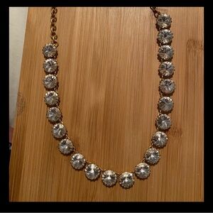 Jcrew statement crystal necklace , new with tag